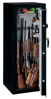 Stack On 10 Gun Safe Black E-Lock GSB-710E